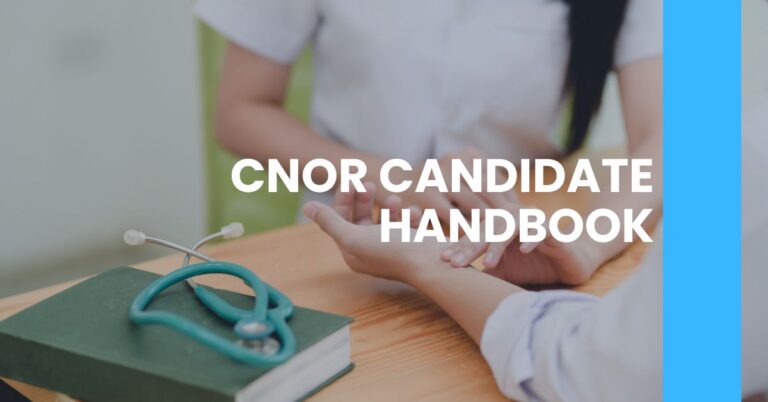 CNOR Candidate Handbook