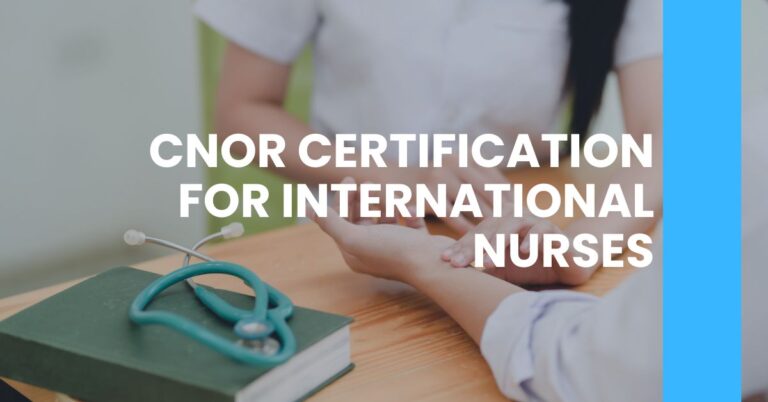 CNOR Certification For International Nurses