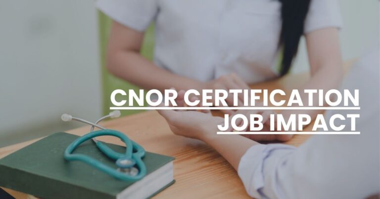 CNOR Certification Job Impact Feature Image