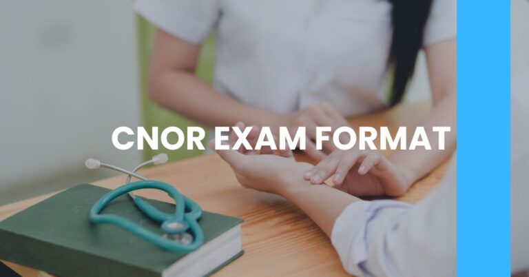 CNOR Exam Format