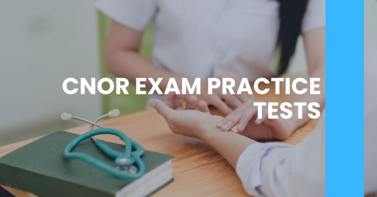 CNOR Exam Practice Tests