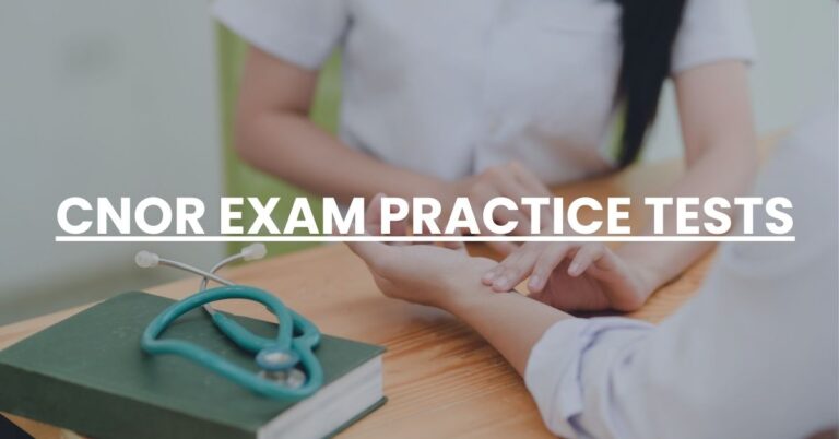 CNOR Exam Practice Tests Feature Image