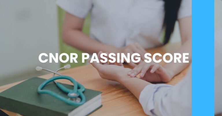 CNOR Passing Score