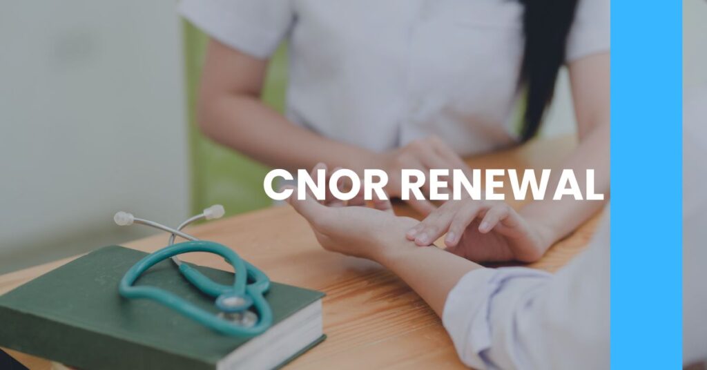 CNOR Renewal